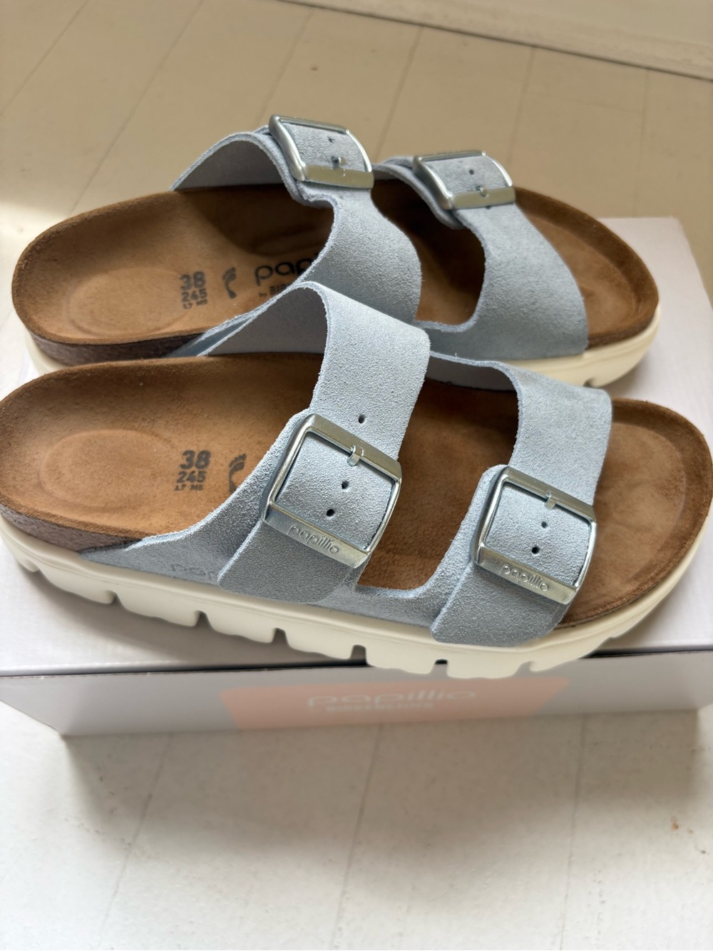 Birkenstock Arizona Chunky Double-Buckle Sandals - Picture 2 of 4